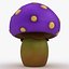 Cartoon Mushroom (Purple)