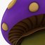 Cartoon Mushroom (Purple)