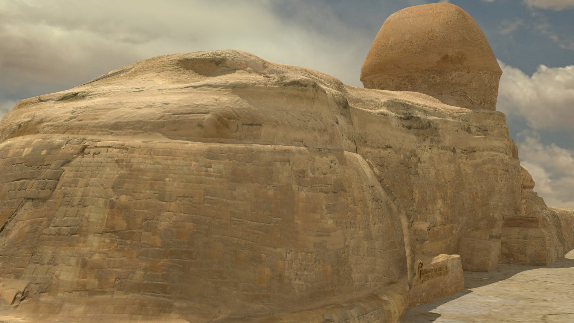 3D Great Sphinx and Giza Pyramids https://p.turbosquid.com/ts-thumb/Fr/JqoDV7/T7/c2/jpg/1627204278/1920x1080/fit_q87/d8d064e7bdc4a4ed0554c689fc15a56e1ccbf2e9/c2.jpg