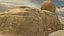 3D Great Sphinx and Giza Pyramids