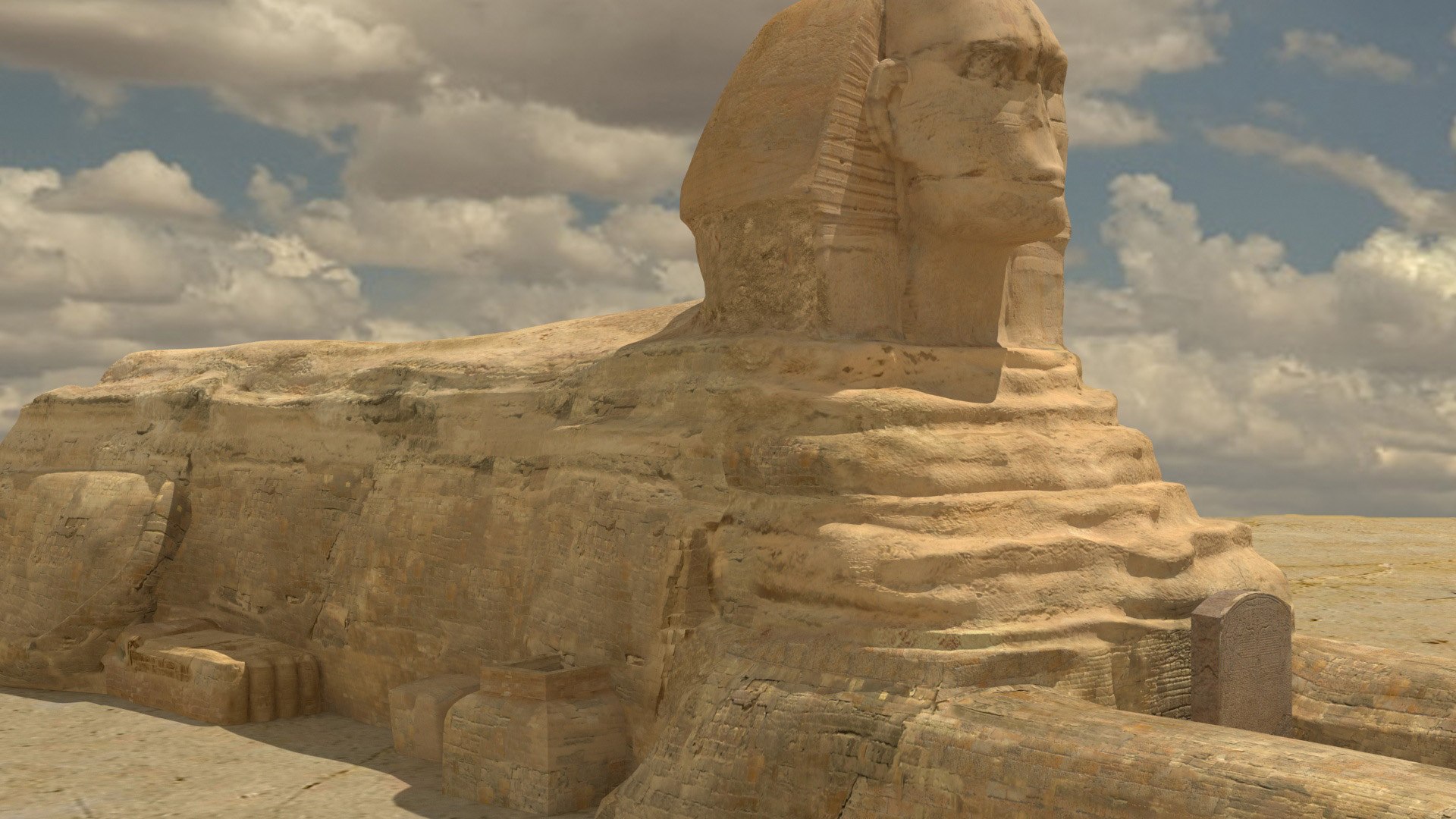 3D Great Sphinx and Giza Pyramids https://p.turbosquid.com/ts-thumb/Fr/JqoDV7/gY/c3/jpg/1627203329/1920x1080/fit_q87/c51817dd4648e3ed6ab26222aab4c33b2070aeea/c3.jpg