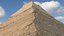 3D Great Sphinx and Giza Pyramids
