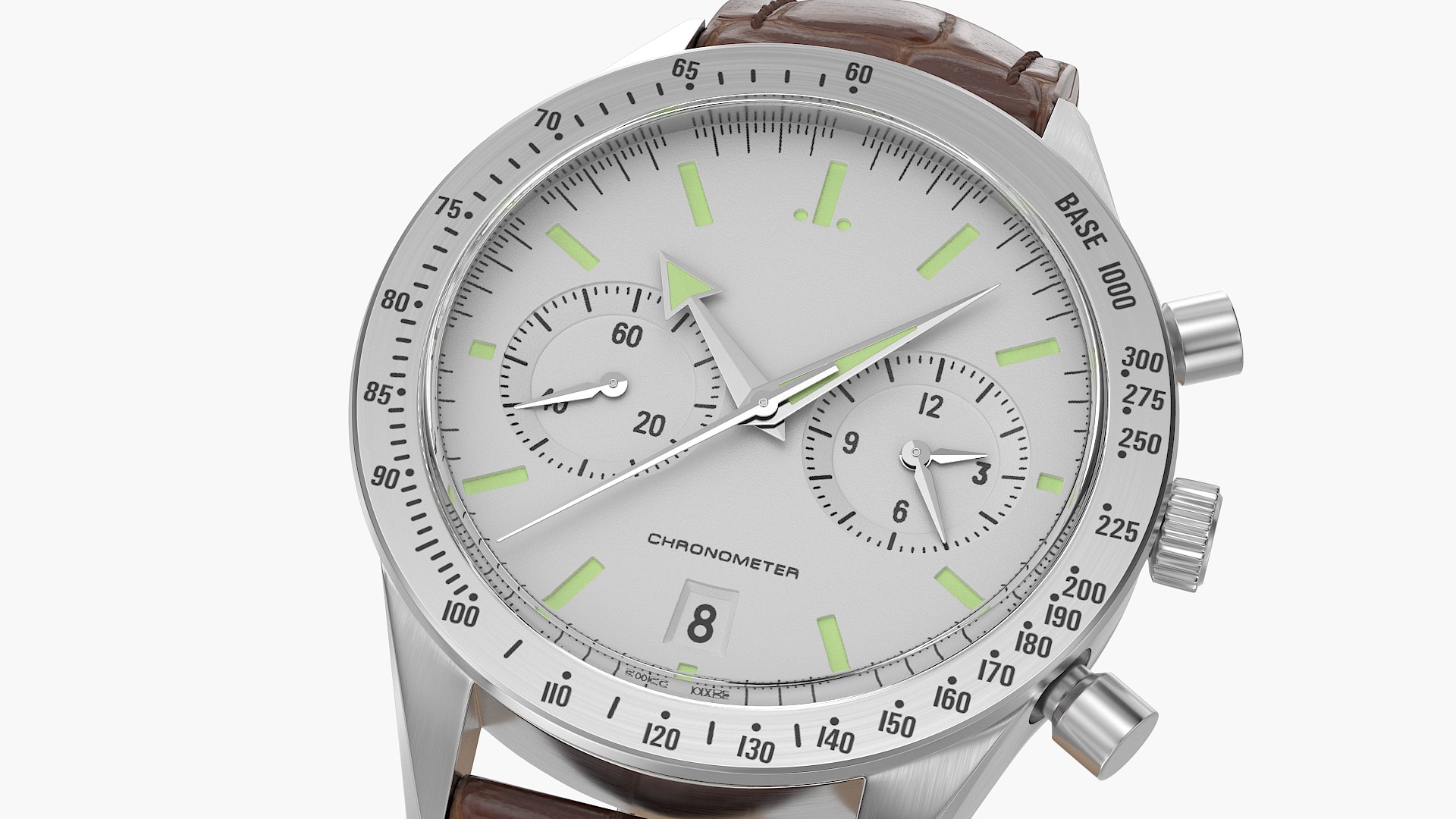 Chronometer Wrist Watch Brown Leather Bracelet White Dial 3D model https://p.turbosquid.com/ts-thumb/Fr/LqtAdW/7Q/r2/png/1722894879/1920x1080/fit_q87/5269b6eaaa9a44610dcd71a235f47defe970de77/r2.jpg
