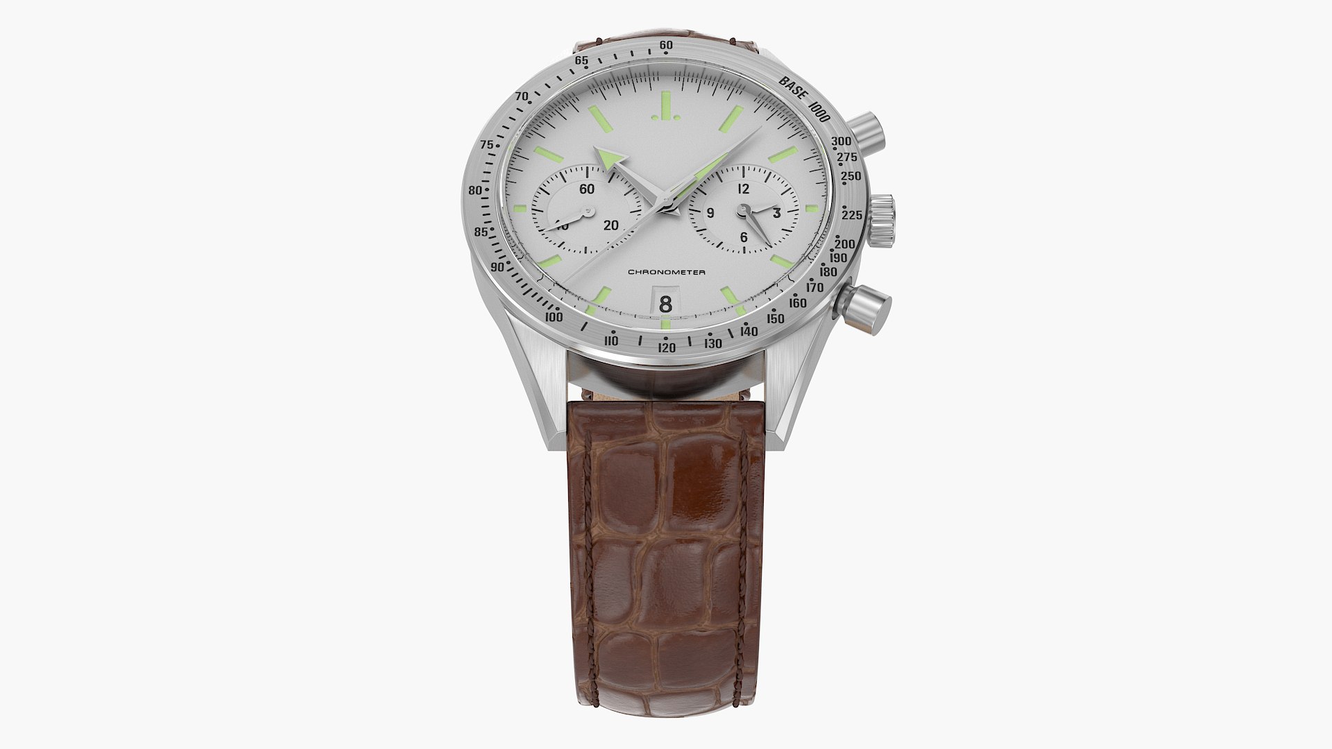 Chronometer Wrist Watch Brown Leather Bracelet White Dial 3D model https://p.turbosquid.com/ts-thumb/Fr/LqtAdW/Lr/r1/png/1722894892/1920x1080/fit_q87/81a7ef342f4fa931f3385cb0a23f82933dae99f3/r1.jpg