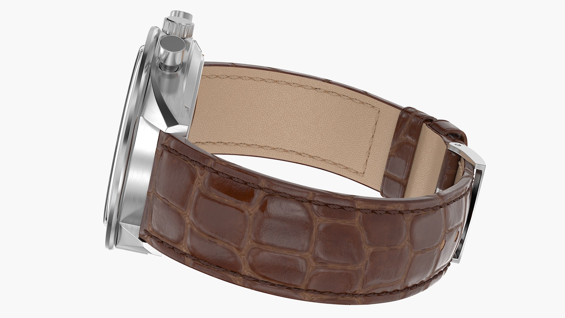 Chronometer Wrist Watch Brown Leather Bracelet White Dial 3D model https://p.turbosquid.com/ts-thumb/Fr/LqtAdW/pt/r4/png/1722894880/1920x1080/fit_q87/77be4fb7c1094106004e5d679847987e5a59517b/r4.jpg
