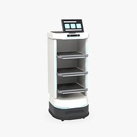 Restaurant Service Delivery Robot with Trays