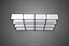 INDUSTRIAL WAREHOUSE METAL SHELVING ORGANIZED STORAGE RACK SHELF