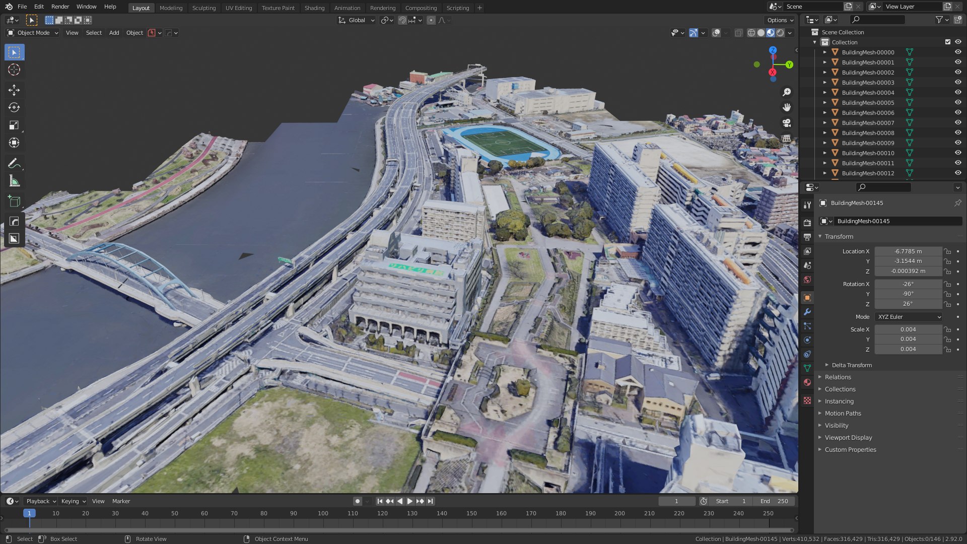 3D Tokyo City Photogrammetry 10 Model - TurboSquid 1817870