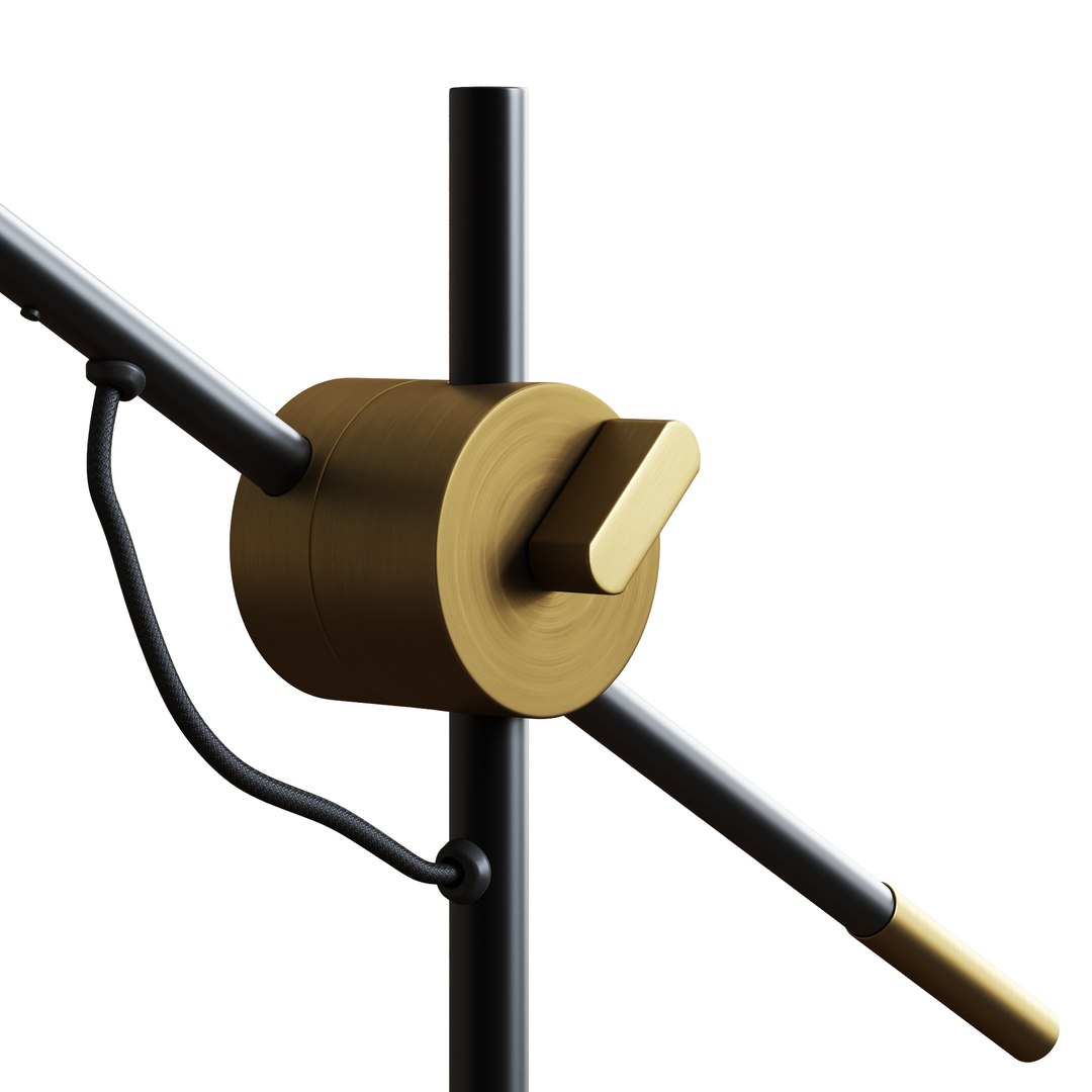 3D Bolia - Bureau Floor Lamp - TurboSquid 1811058