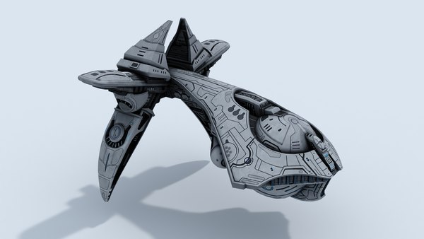 modelo 3d Nave espacial de ciencia ficción 05 - TurboSquid 2309432