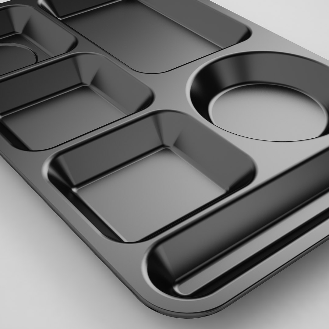 Lunch Food Tray 3d Max