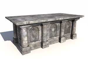 Old stone altar 3