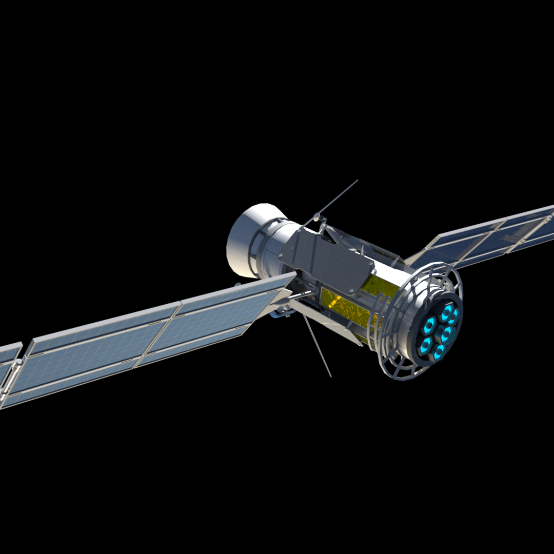 Satellite parts 3D model - TurboSquid 1259346