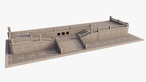 Classic Complex Stairs 3D