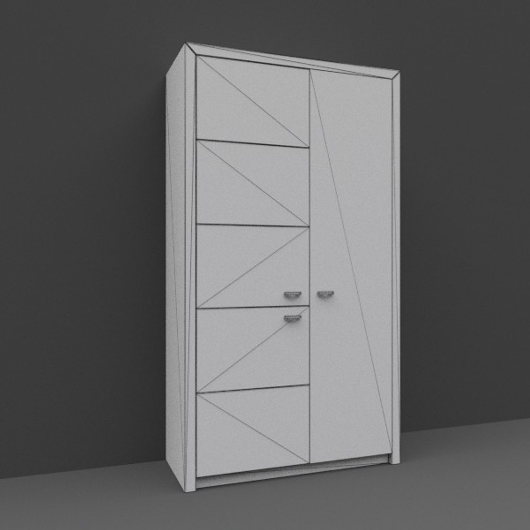 3d Cabinet Pbr Details