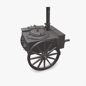 WW1 Field Kitchen Low-poly PBR