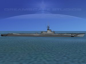 3d subs balao class submarines