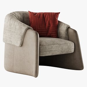 Ditre Italia Blazer armchair 3D