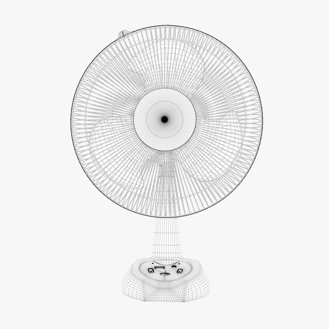 3D Table Fan - TurboSquid 2173248