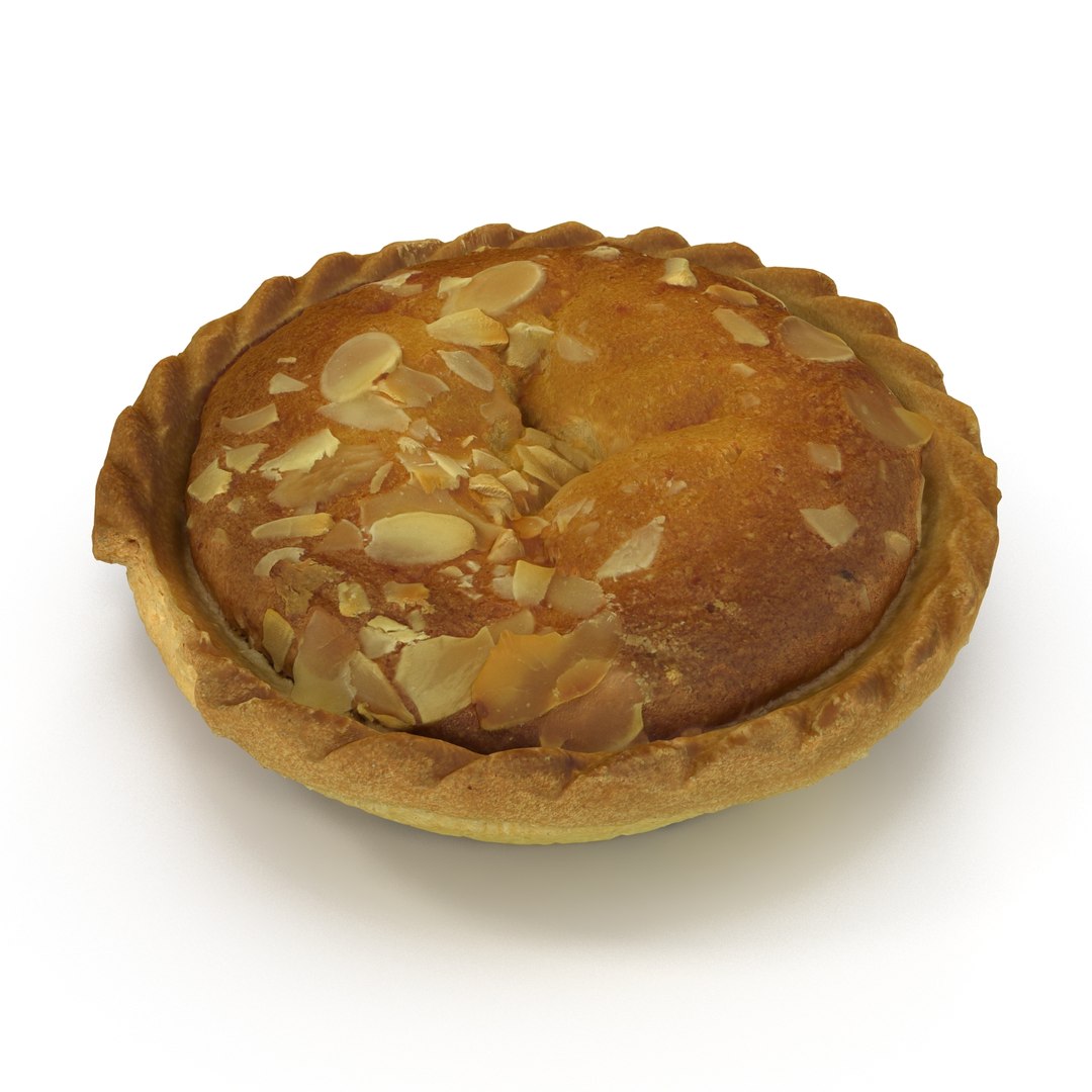 3d Bakewell Tart Model