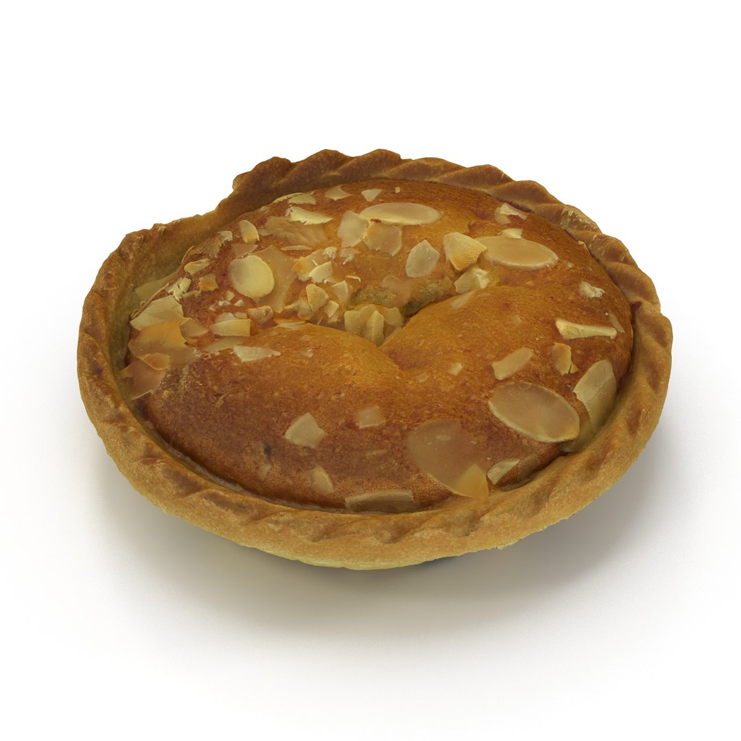 3d Bakewell Tart Model