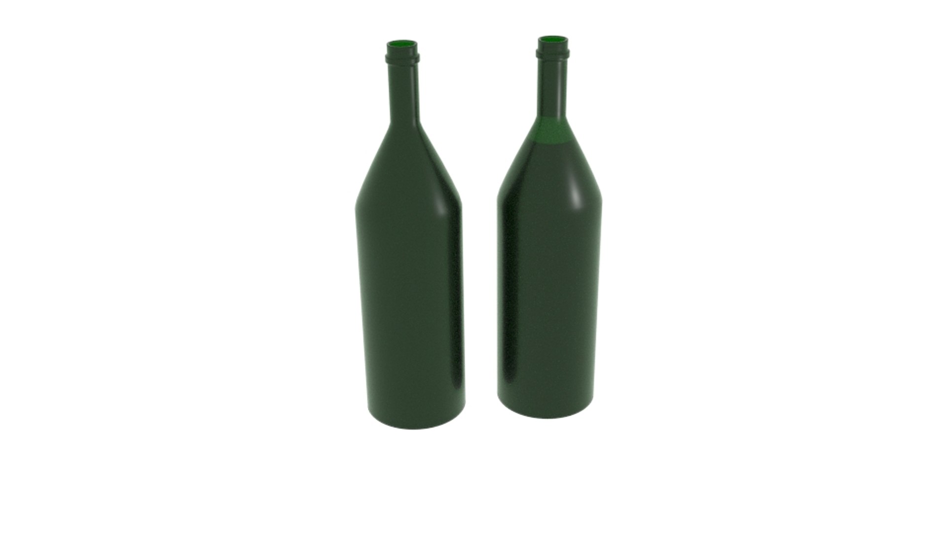 3D Champagne Bottle Model - TurboSquid 1220607