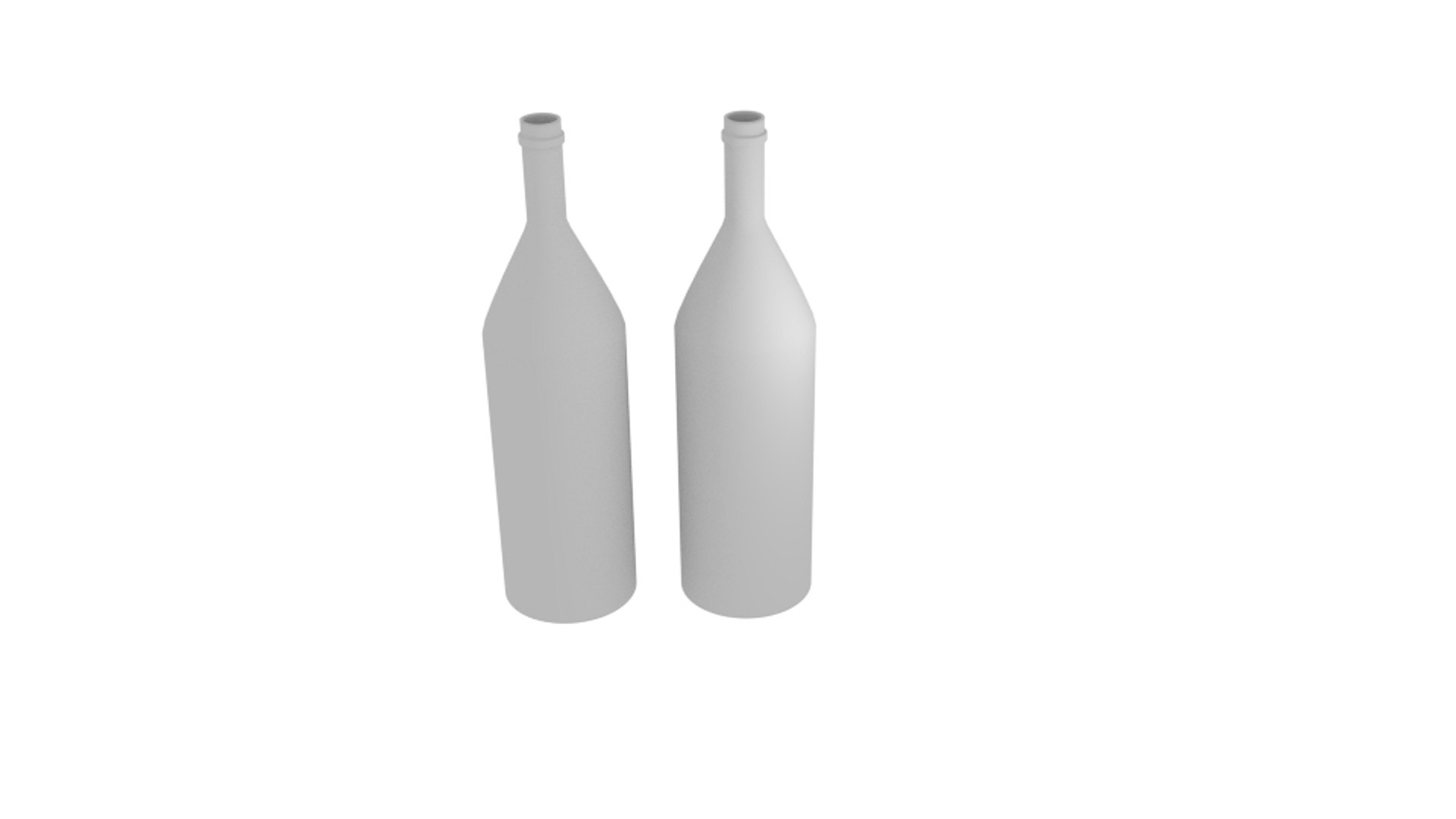 3D Champagne Bottle Model - TurboSquid 1220607