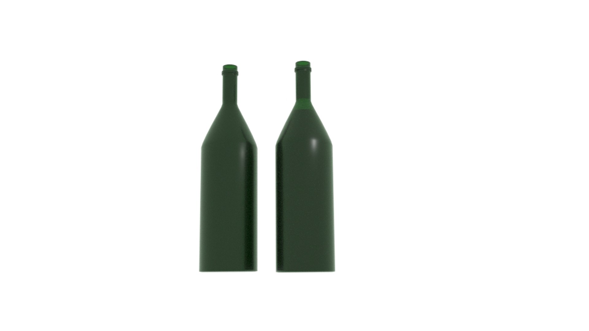 3D Champagne Bottle Model - TurboSquid 1220607