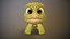 3D cartoon turtle model