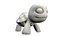 3D cartoon turtle model