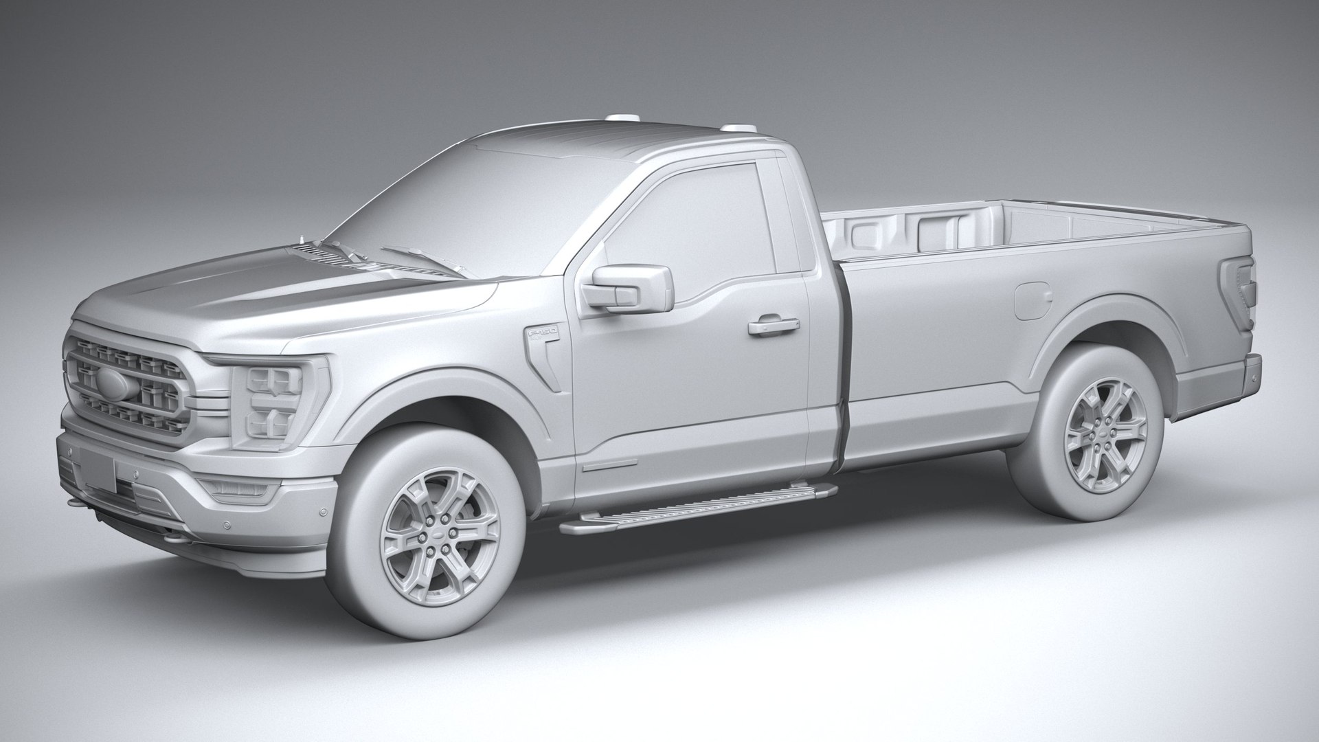 3D Ford F150 XLT Regular cab 2022 https://p.turbosquid.com/ts-thumb/Fs/NygtQq/Ai/ford_f150_xlt_regular_cab_2022_grey_0000/jpg/1638528252/1920x1080/fit_q87/e8ec1bd3f975d123ee88046b810179bb828cb193/ford_f150_xlt_regular_cab_2022_grey_0000.jpg