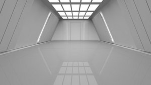 Sci Fi Interior 3D model