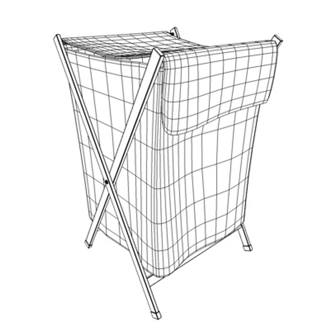 Container Dirty Clothes Fbx