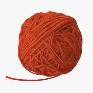 Ball of Yarn Orange