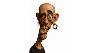 grotesquecaricature 3D model