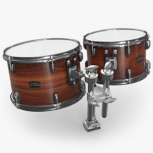 3D model tom-toms yamaha