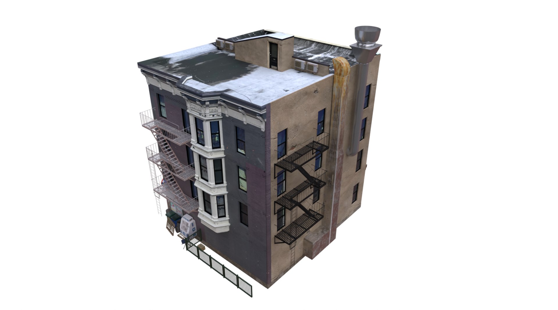 Brooklyn Corner Deli 01 3D Model - TurboSquid 2490561