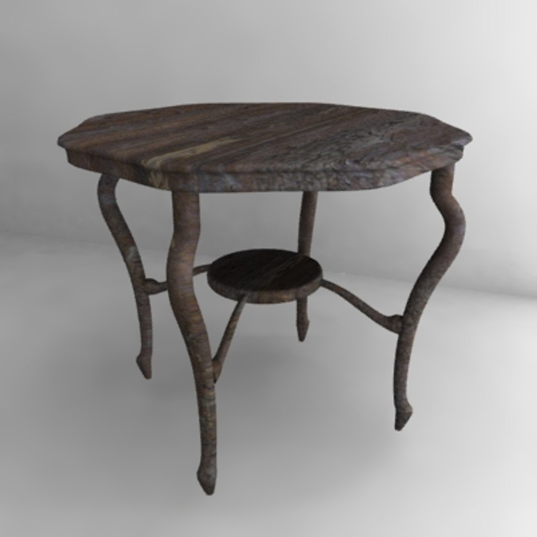 3d old table