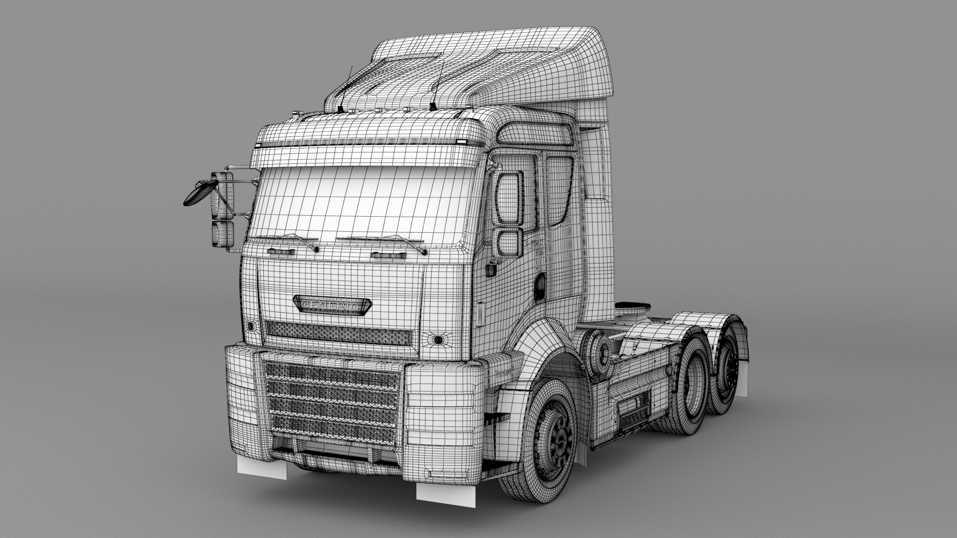 3D 2015 Generic T2640 E5 Transport Tag Axle model TurboSquid 2151322