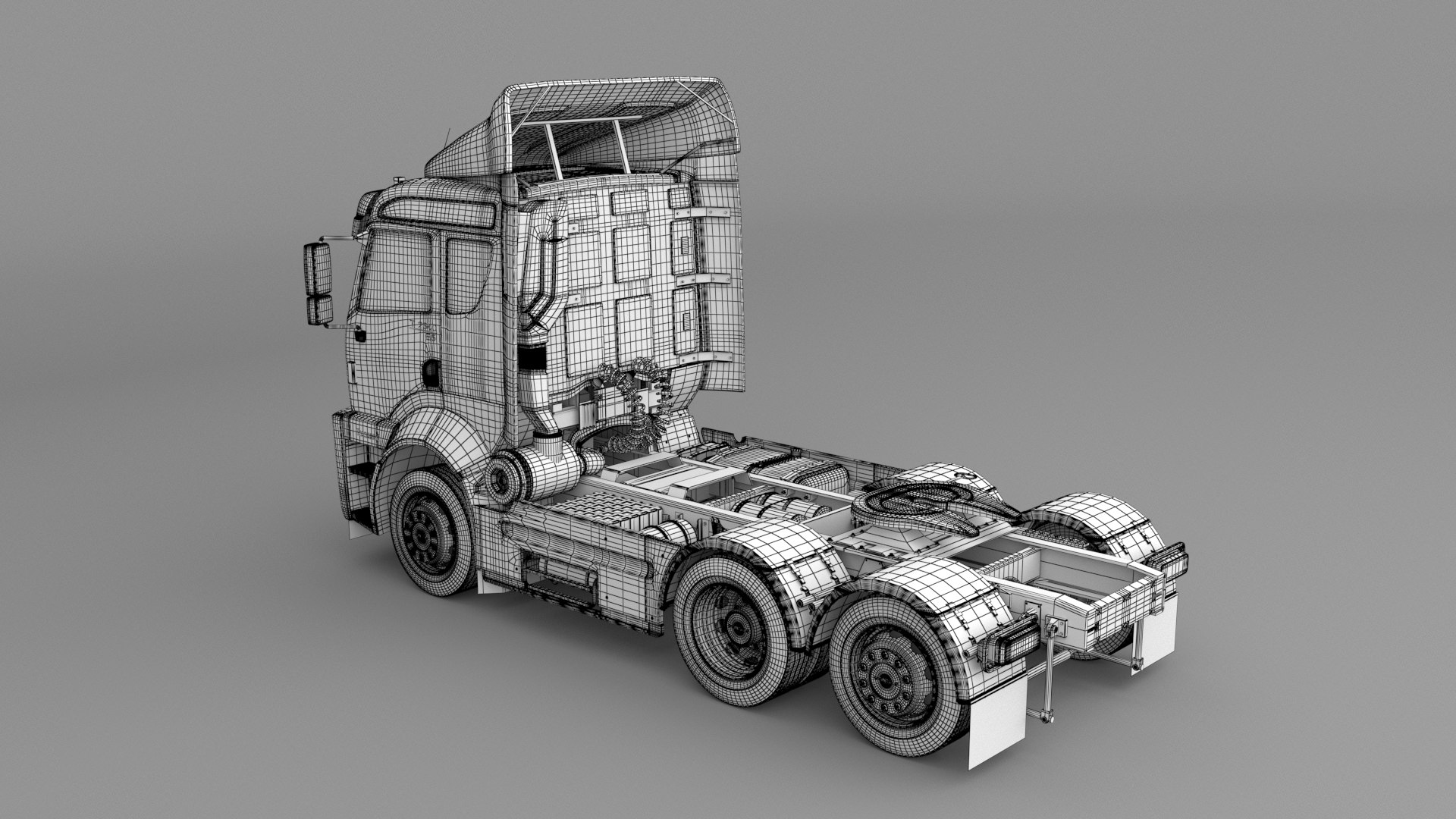 3D 2015 Generic T2640 E5 Transport Tag Axle model TurboSquid 2151322