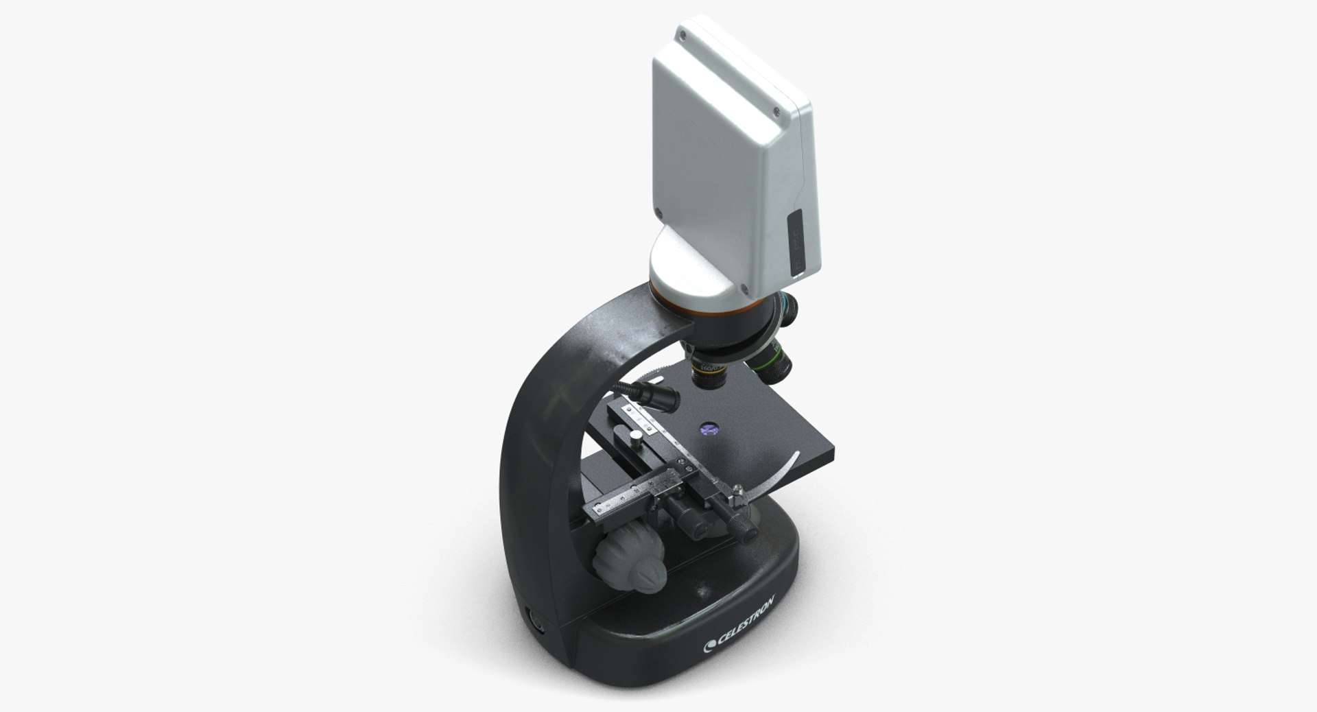 3d Model Digital Microscope Micro