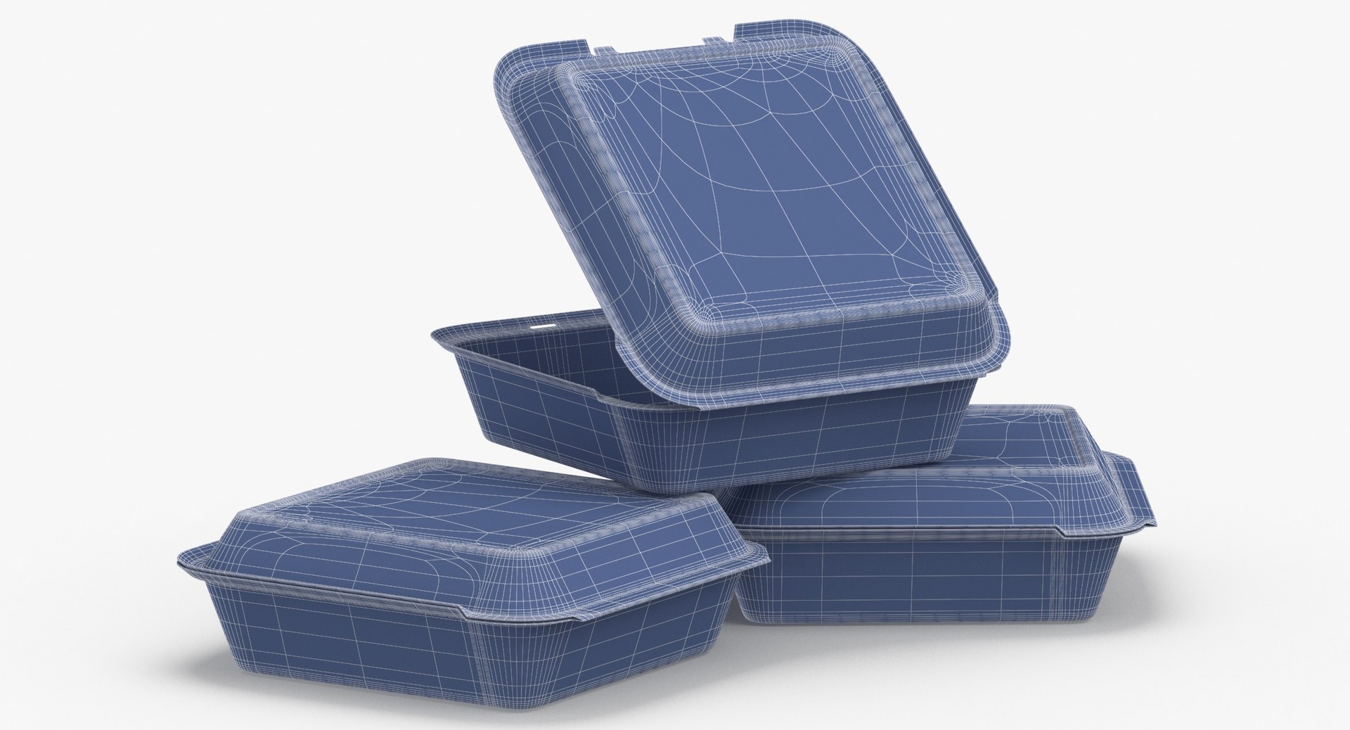 Cardboard Box Set 3D Model - TurboSquid 1540987
