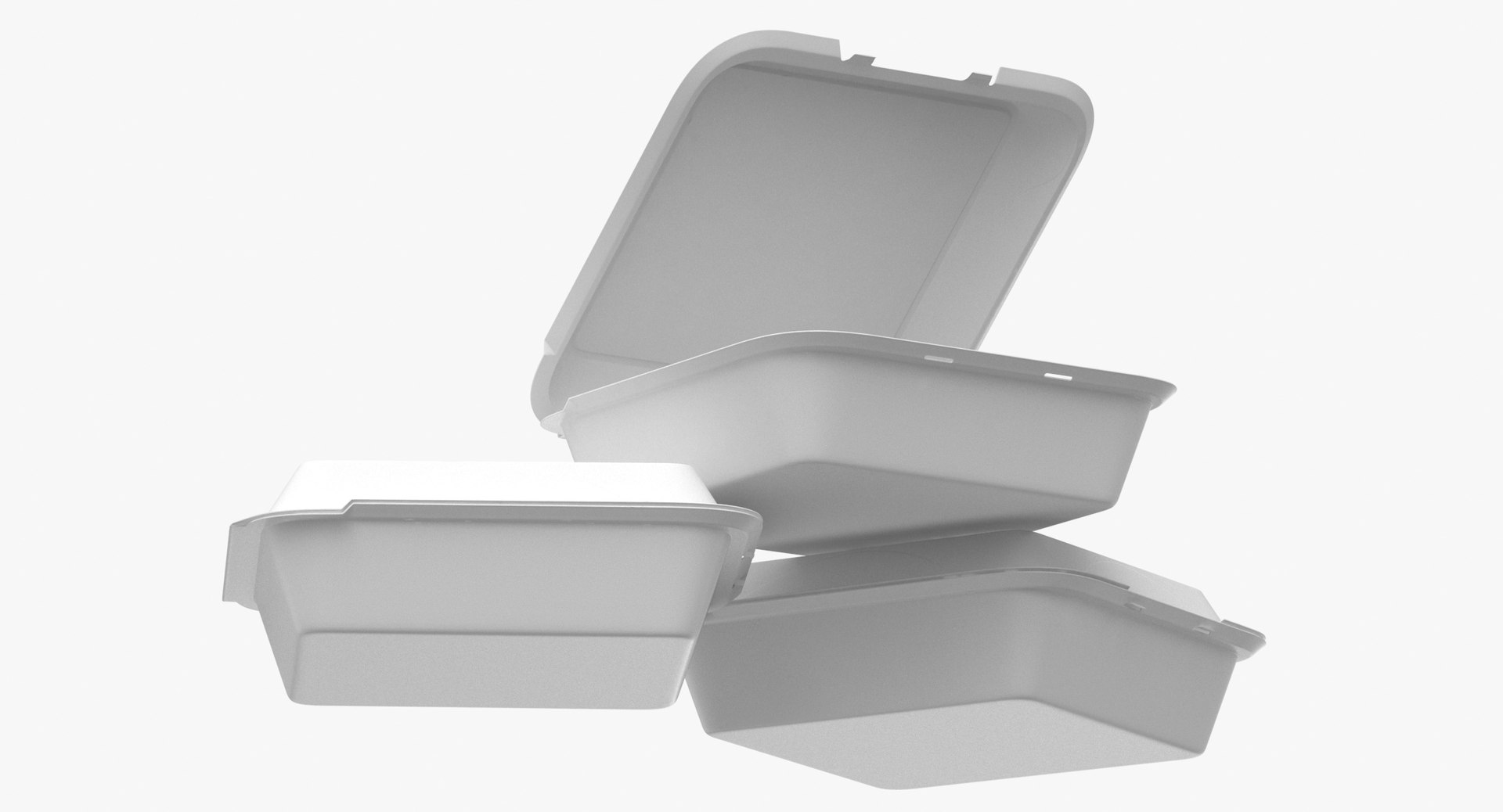 Cardboard Box Set 3D Model - TurboSquid 1540987