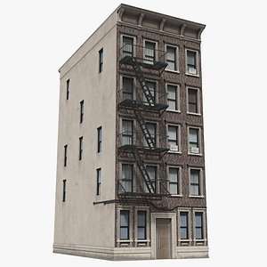 Manhattan Building 16 - 8K PBR Textures model
