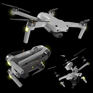 3D DJI Mavic Air 2S