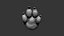 Dog Paw Highpoly Sculpt