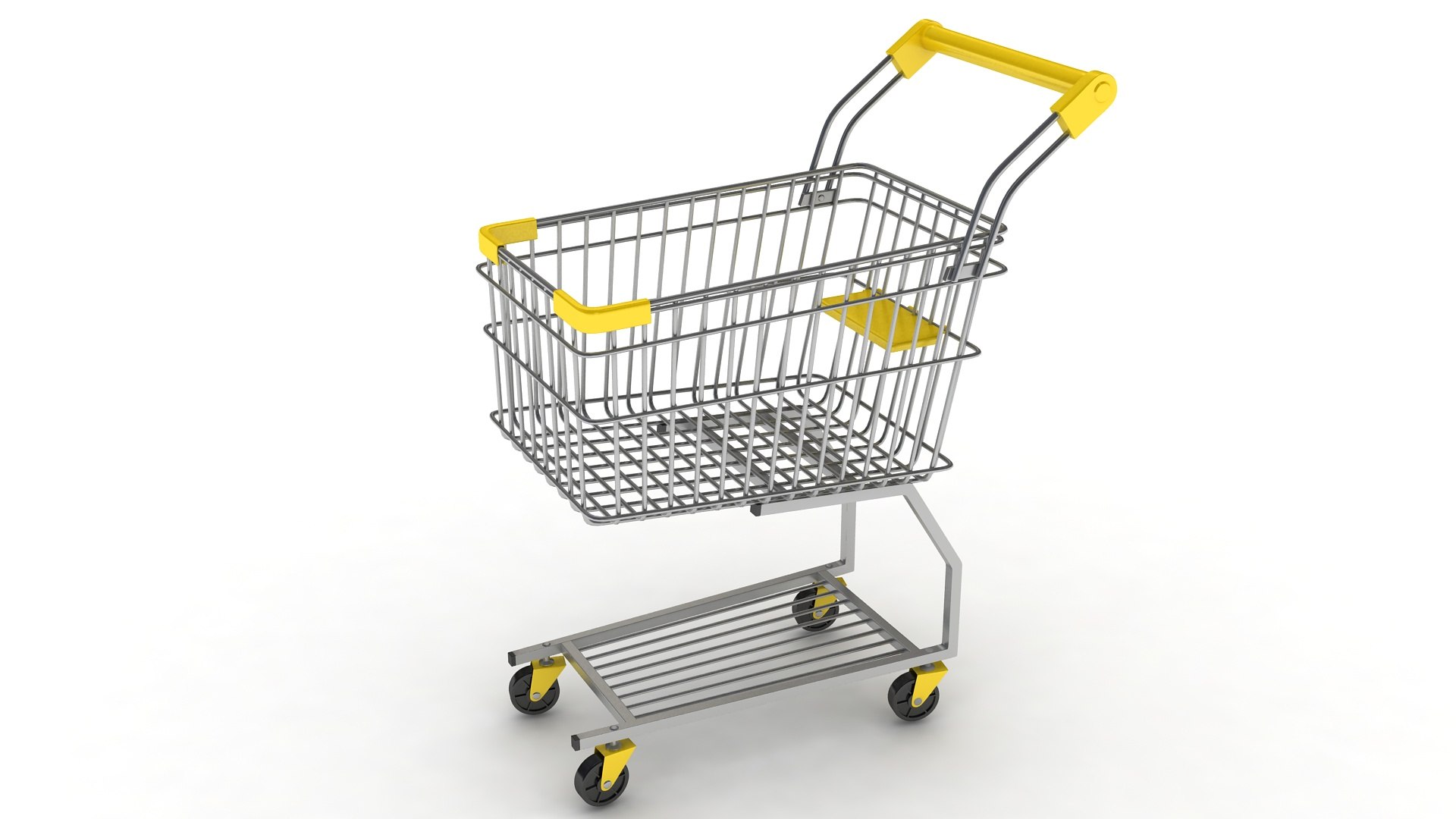 Shopping Cart Model - Turbosquid 1997997