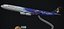 MODELO DE PLANTA DE OFICINA DEL AIRBUS A340-300 ANSETT SYDNEY 2000