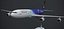 MODELO DE PLANTA DE OFICINA DEL AIRBUS A340-300 ANSETT SYDNEY 2000