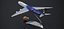 MODELO DE PLANTA DE OFICINA DEL AIRBUS A340-300 ANSETT SYDNEY 2000